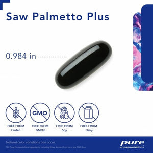 Saw Palmetto Plus | Broad support for urinary function and prostate health - 60, 120 & 250 Softgels Oral Supplements Pure Encapsulations 