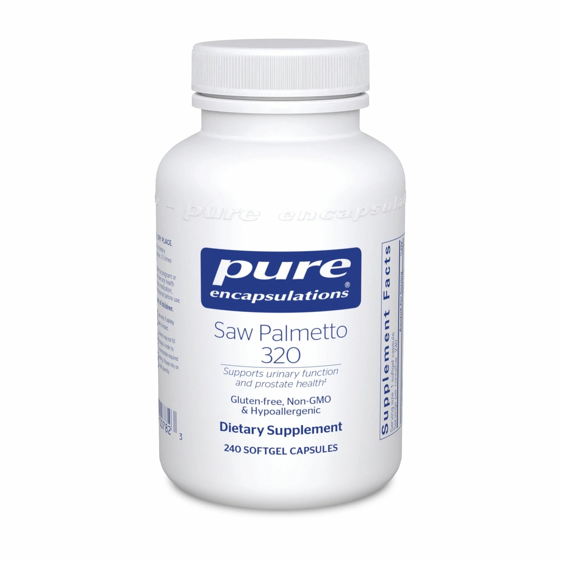 Saw Palmetto | Support for Urinary Function & Prostate Health | 320 mg - 120 & 240 Softgels Oral Supplements Pure Encapsulations 240 Softgels 