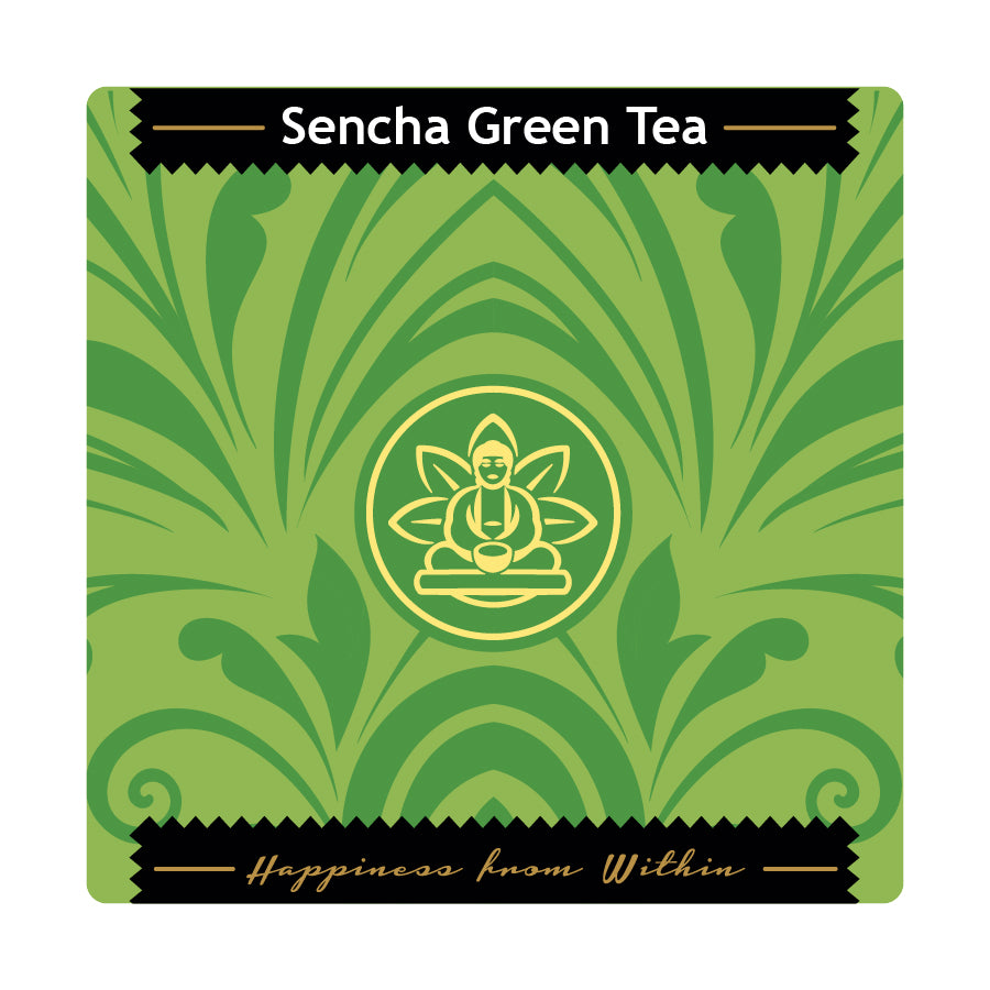 Sencha Green Tea | Organic - 18 Bleach Free Tea Bags Teas Buddha Teas 