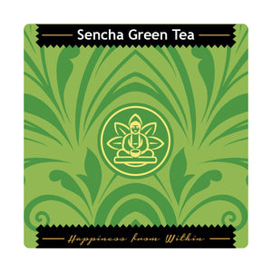 Sencha Green Tea | Organic - 18 Bleach Free Tea Bags Teas Buddha Teas 