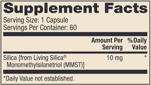 Silica Collagen Builder - 60 Capsules Oral Supplements Dr. Mercola 