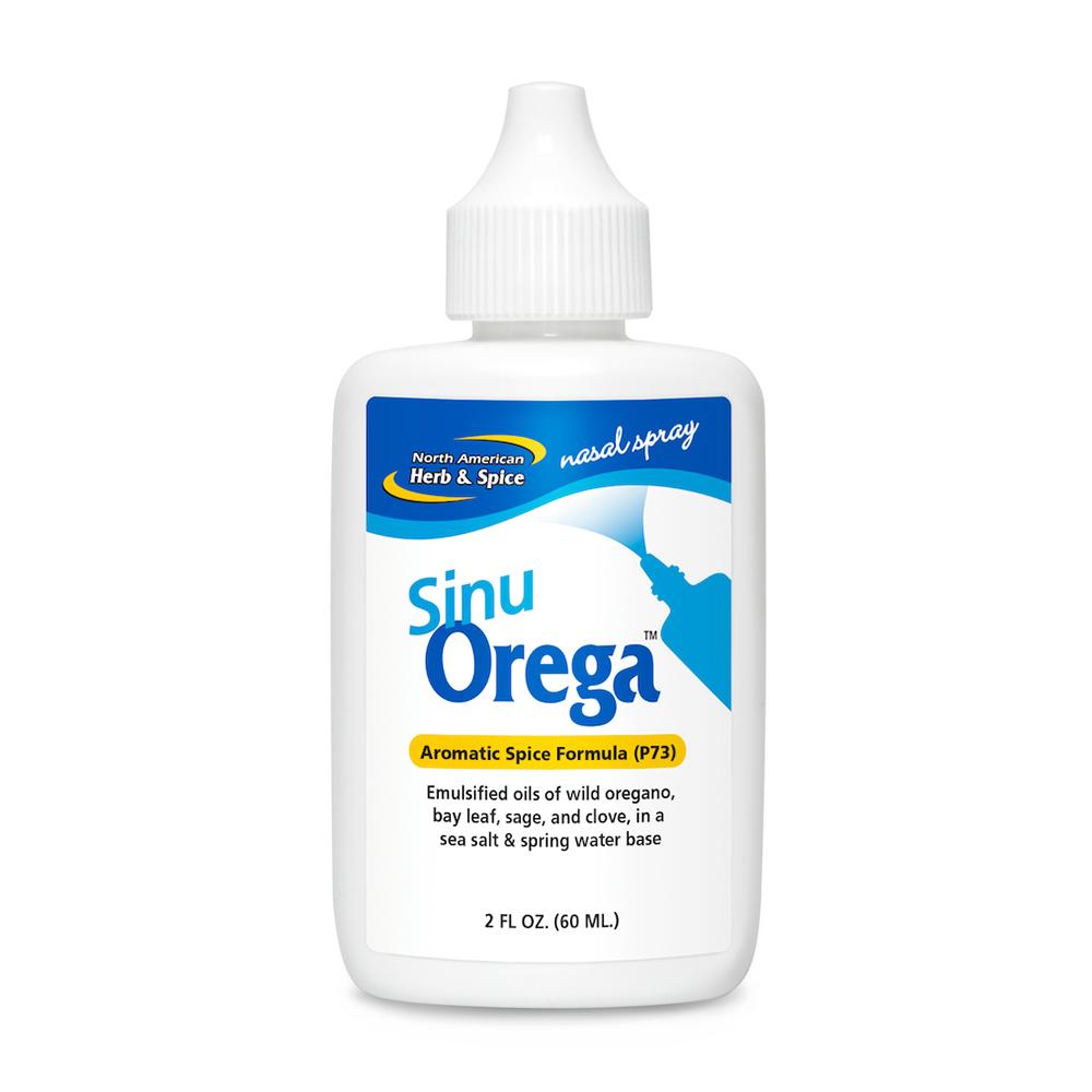 Sinu Orega Nasal Spray - 2 fl oz (60mL) Oral Supplement North American Herb & Spice 