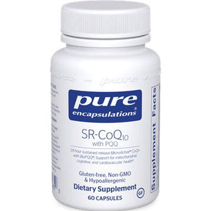 SR-CoQ10 with PQQ | Non-GMO - 60 Capsules Oral Supplement Pure Encapsulations 