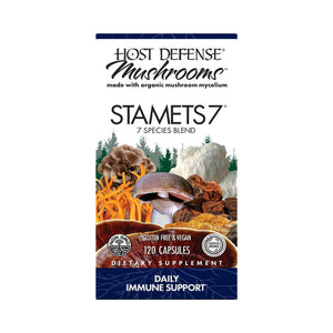 Stamets 7® | A Functional Food Mushroom Blend - 120 Capsules Oral Supplements Host Defense Mushrooms 