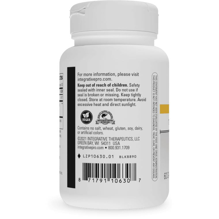 Theracurmin® HP | Bioavailable Curcumin - 60 & 120 Capsules Oral Supplements Integrative Therapeutics 
