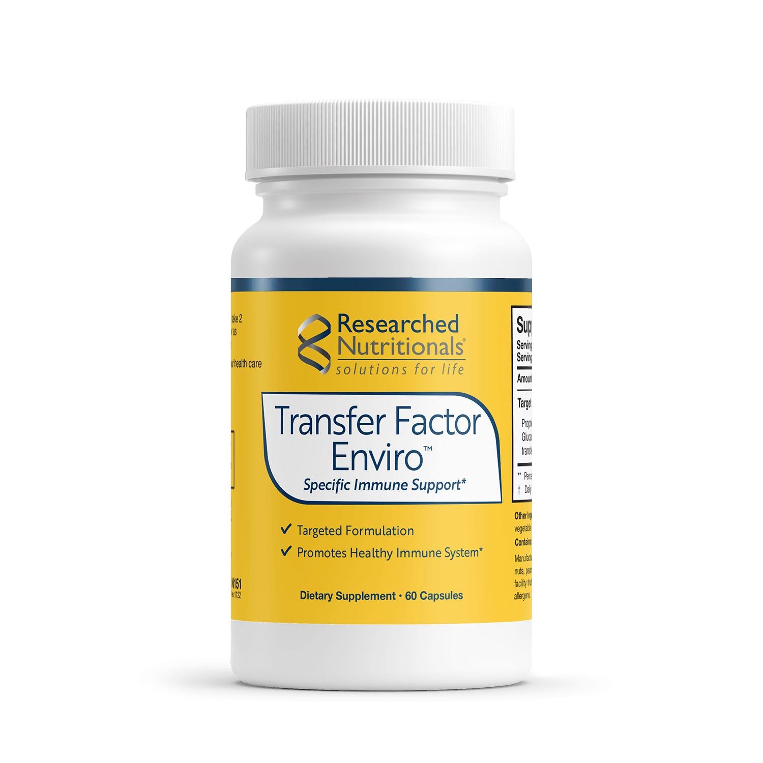 Transfer Factor Enviro™ | Immune Support | 60 Capsules – Femologist Inc.