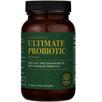 Ultimate Probiotic | 100 Billion CFUs - 60 capsules Oral Supplements Global Healing 