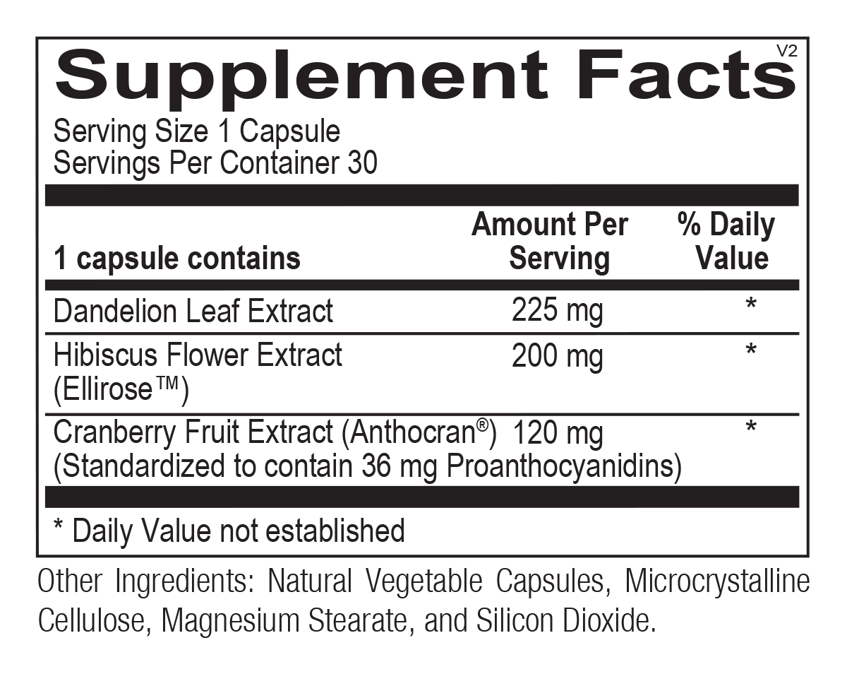 UT Defense | Kidney & Urinary Tract Support - 30 Capsules Oral Supplements Ortho Molecular Products 