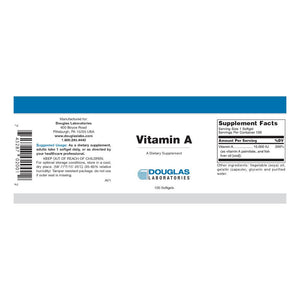 Vitamin A | 10,000 IU - 100 softgels Oral Supplement Douglas Laboratories 