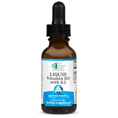 Vitamin D3 with K2 | Liquid - 1 fl oz (30 mL) Oral Supplements Ortho Molecular Products 
