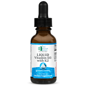 Vitamin D3 with K2 | Liquid - 1 fl oz (30 mL) Oral Supplements Ortho Molecular Products 