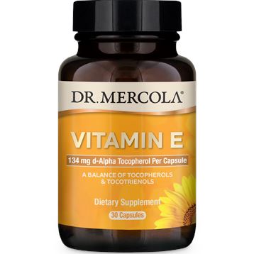 Vitamin E | Tocopherols & Tocotrienols - 30 Capsules Oral Supplements Dr. Mercola 