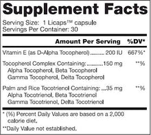 Load image into Gallery viewer, Vitamin E | Tocopherols &amp; Tocotrienols - 30 Capsules Oral Supplements Dr. Mercola 