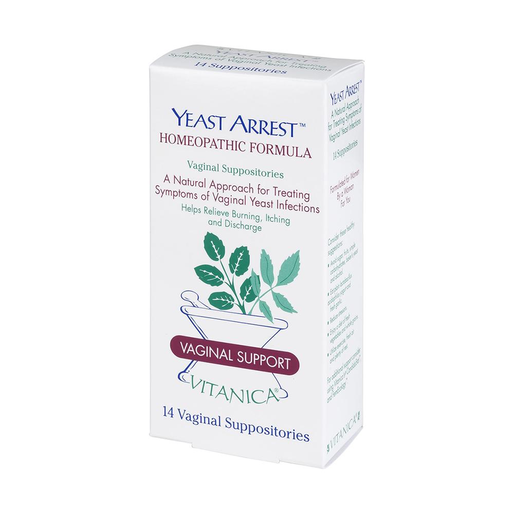 Yeast Arrest | x14 Vaginal Suppositories - 14 suppositories Suppository Vitanica 